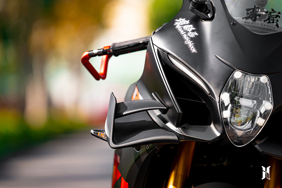 gsxr1000r ウイングレット HARMONIZE Winglets for Suzuki GSX-R1000R | Aerodynamic Performance