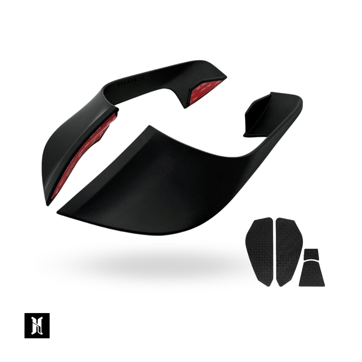 HARMONIZE YZF-R7 TS winglets and tank pad bundle for Yamaha YZF-R7 (2021–2025)