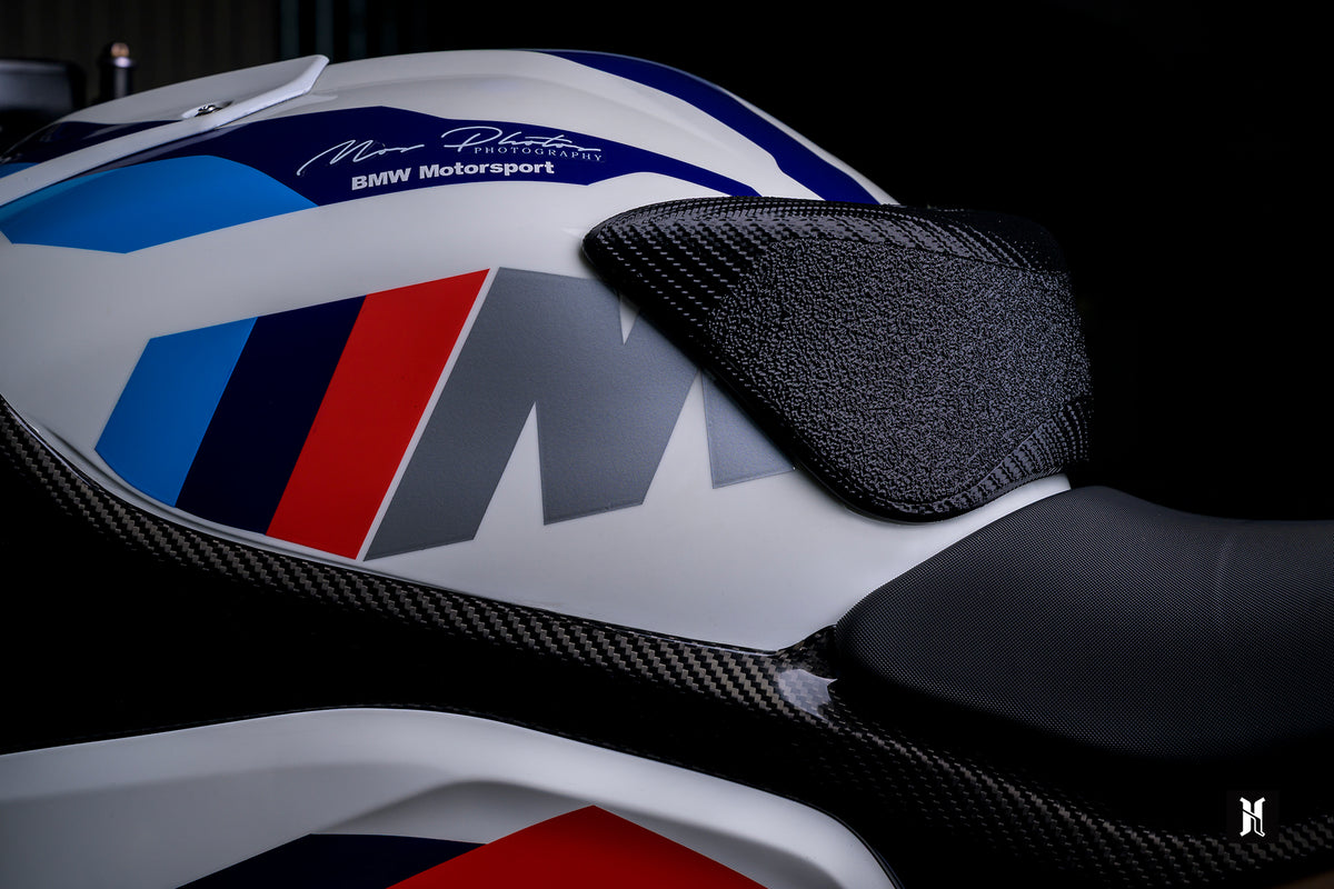 HARMONIZE EXT-SR RS support component for BMW S1000R, detail view