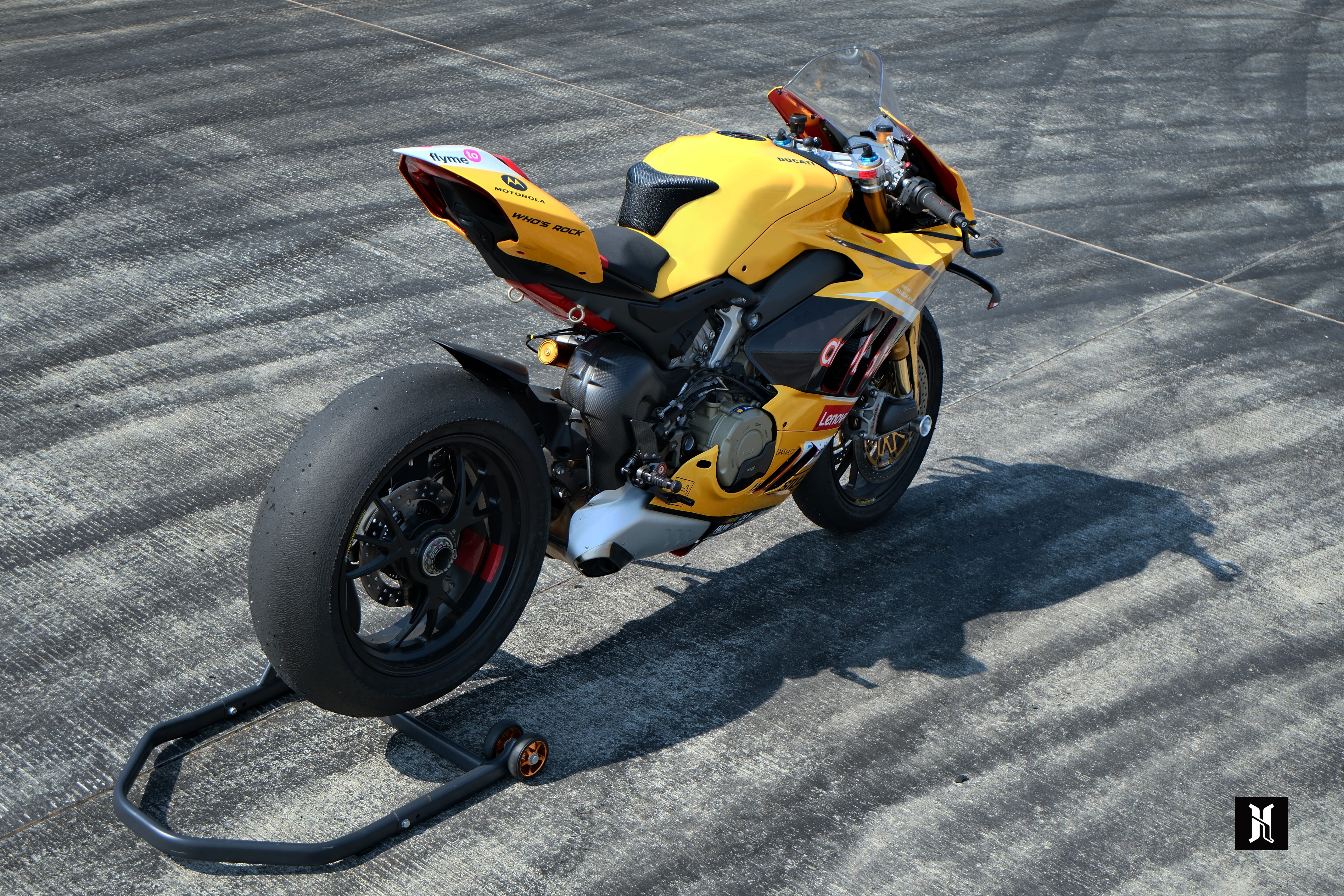 HARMONIZE EXT-V4 S support component for Ducati Panigale V4, detail view 1