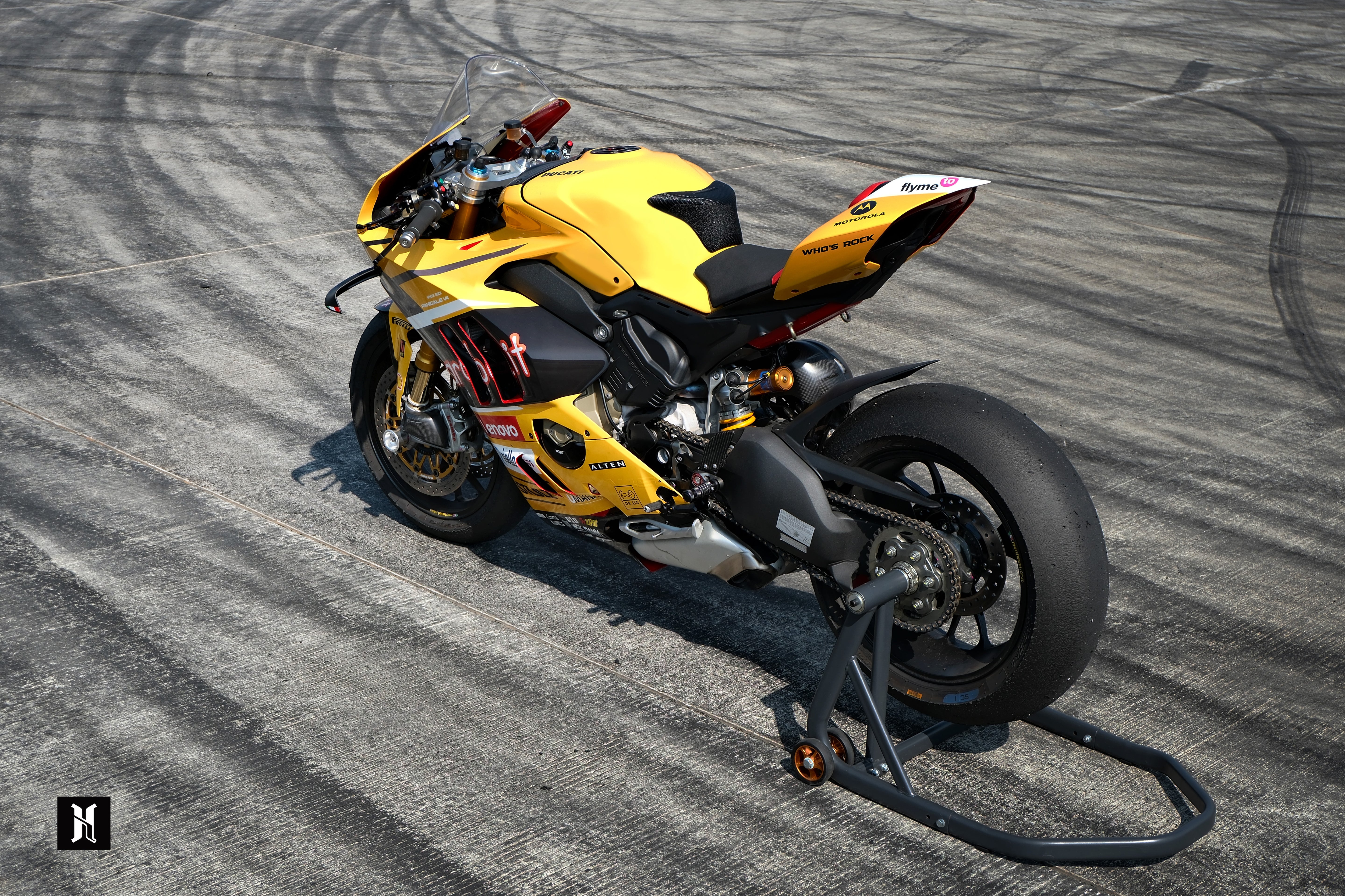 HARMONIZE EXT-V4 S support component for Ducati Panigale V4, detail view 2
