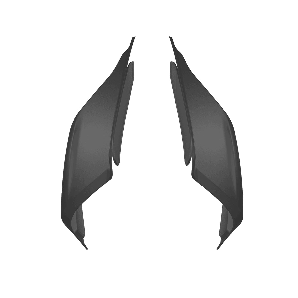 HMN-R9 RC carbon fiber reinforced thermoplastic left and right rear side cover wings