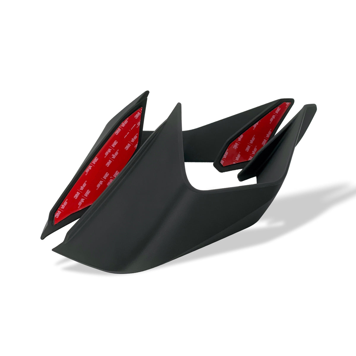 HARMONIZE racing winglets for Yamaha YZF-R3 made from carbon fiber reinforced thermoplastic product shot

