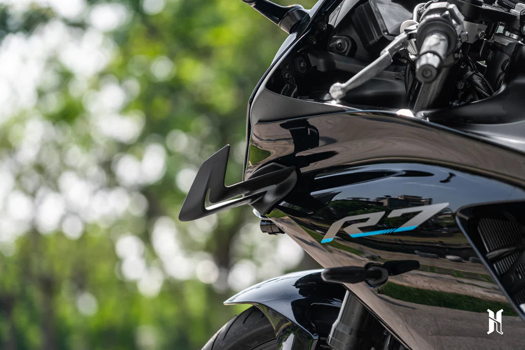 HARMONIZE HMN-21R7 TLS winglet set for Yamaha YZF-R7, detail view