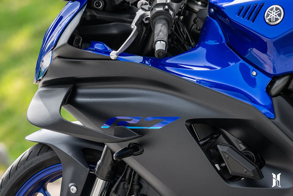 HARMONIZE HMN-21R7 TS winglet set with HTP-YZFR7 RB tank pads for Yamaha YZF-R7