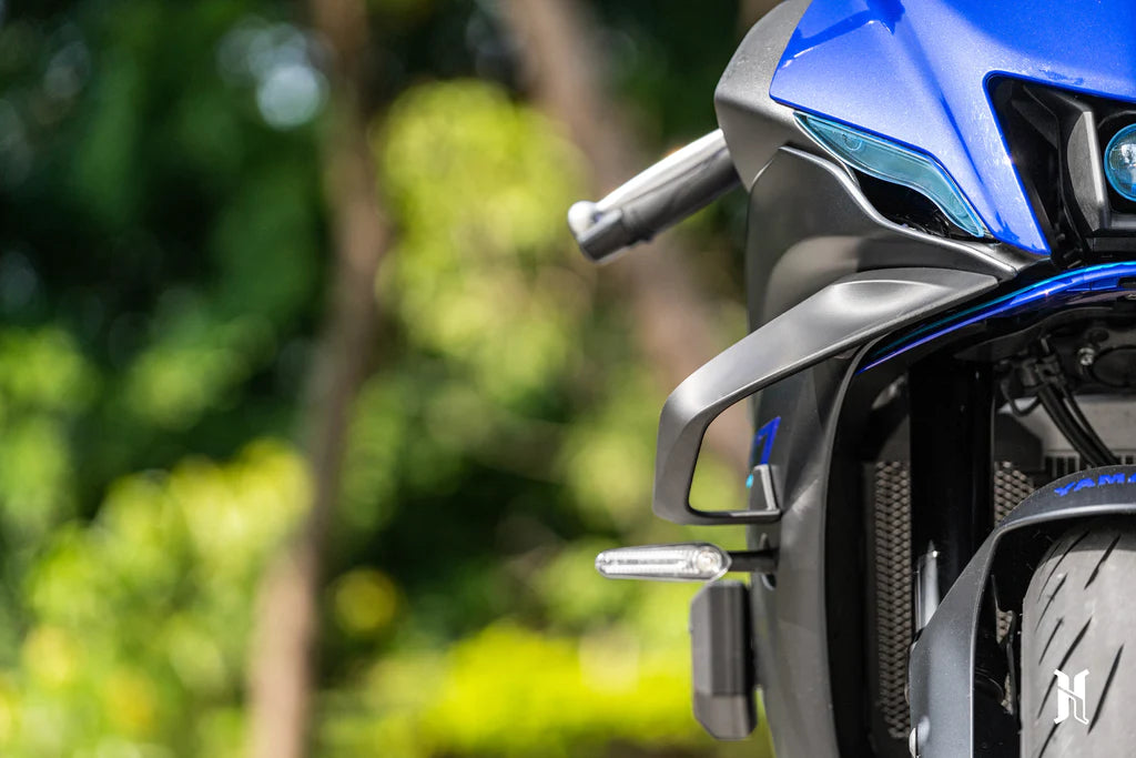 HARMONIZE HMN-21R7 TS winglet set for Yamaha YZF-R7, side profile view
