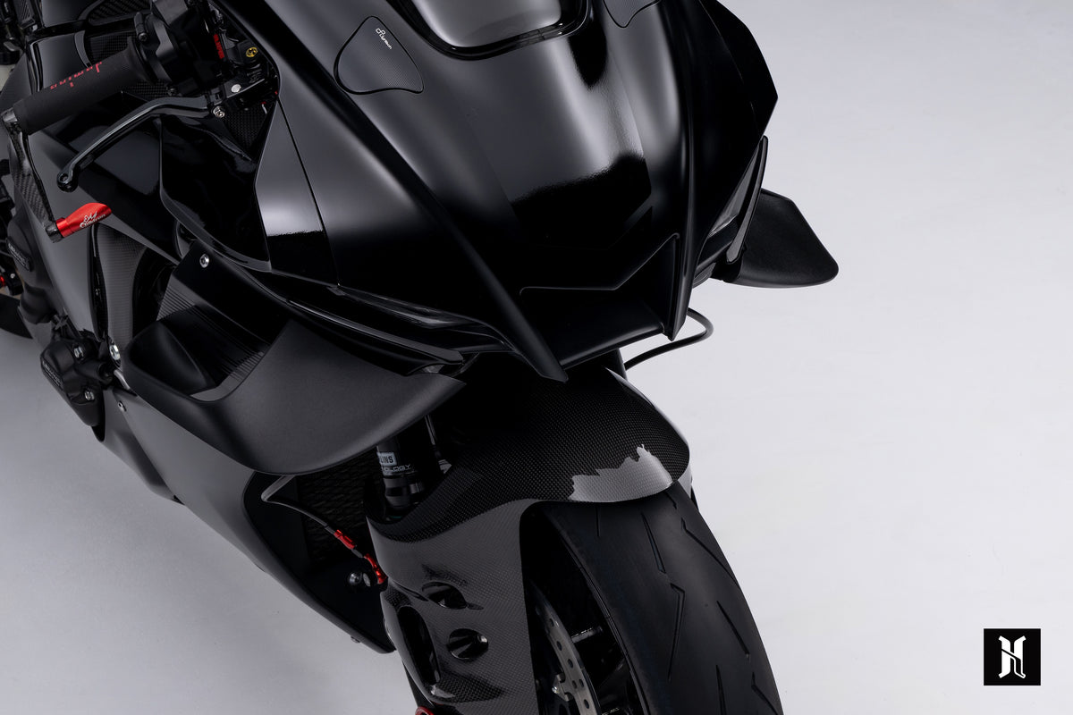 Edge profile of HARMONIZE HMZ-R1 winglet for Yamaha YZF-R1