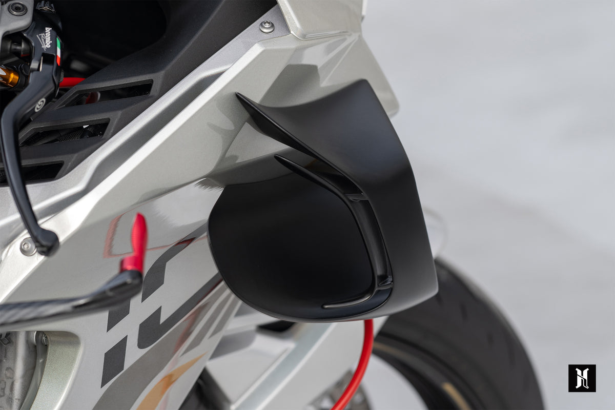 Surface contour detail of HARMONIZE HMZ-ZX10R winglet