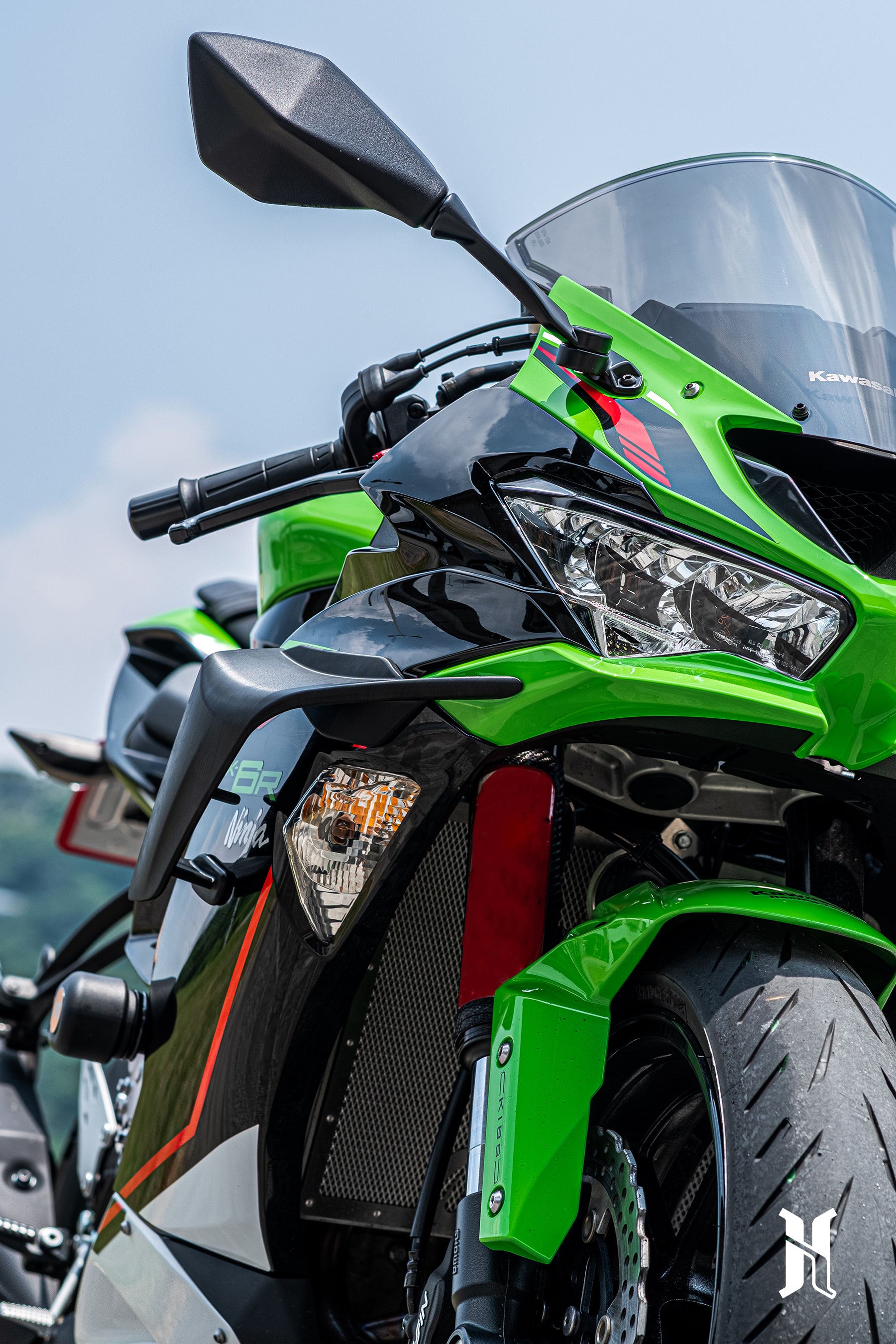 HARMONIZE Winglets for Kawasaki Ninja ZX-6R 636 | Aerodynamic Upgrade