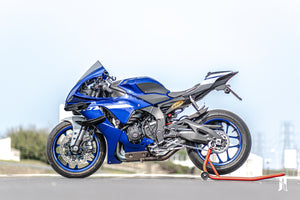 Yamaha R1 modifications, Yamaha YZF-R1 side winglets, Yamaha R1 high-quality accessories, aerodynamic upgrades for Yamaha R1, Yamaha R1 wind deflectors, MotoGP-inspired winglets for Yamaha YZF-R1, Yamaha R1 racing parts, Yamaha R1 air deflectors, Yamaha R1 lightweight upgrades